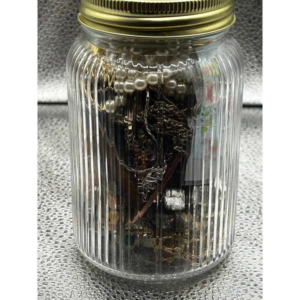 Vintage and Contemporary Wearable Mystery Jewelry Jar - Picture 3 of 6